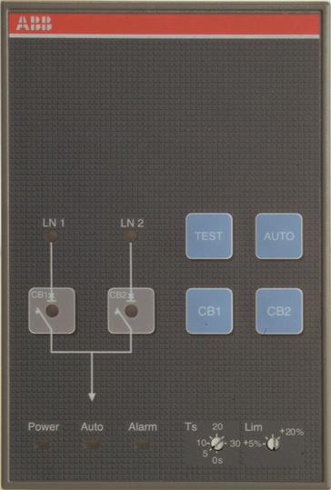 ABB ATS021 AUTO.TRAN.SWITCH MULTI VOLTAGE 1SDA065523R1