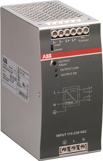 ABB CP E 1210.0 Power supply In:115230VAC Out: 12VDC10A 1SVR427035R1000