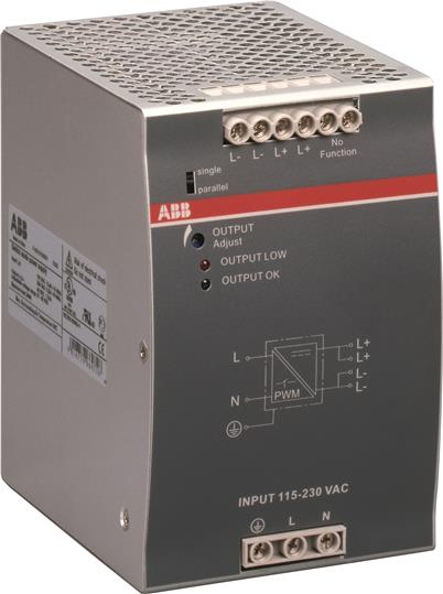ABB CP E 485.0 Power supply In:115230VAC Out: 48VDC5A 1SVR427034R2000