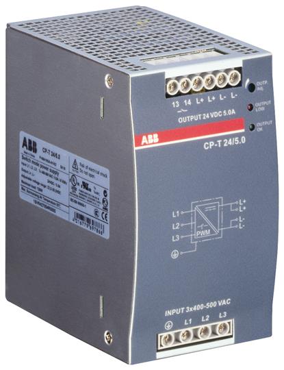 ABB CP T 245.0 Power supply In: 3x400 500VAC Out: 24VDC5.0A 1SVR427054R0000
