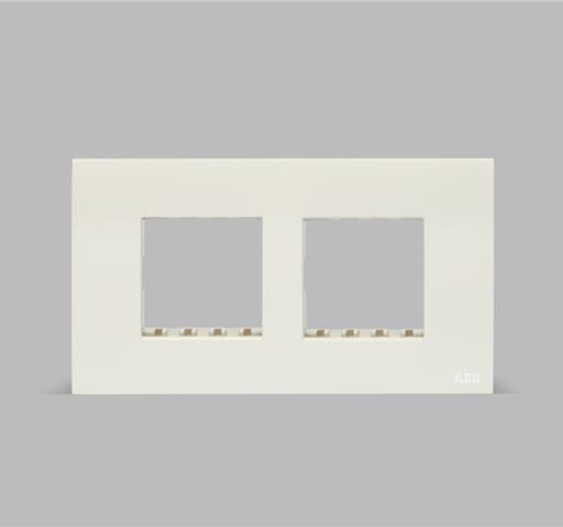 ABB IIP0453 BL 4M Plate Ivie Euro White 1SYK100001A1075