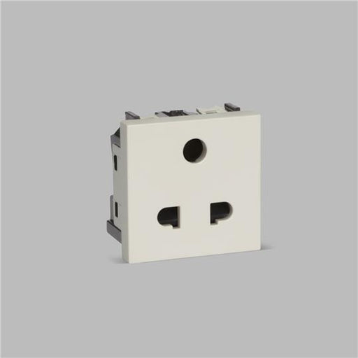 ABB IIK20006 PL 6A 2 3 Pin socket Ivie Silver painted 1SYK100001A1121