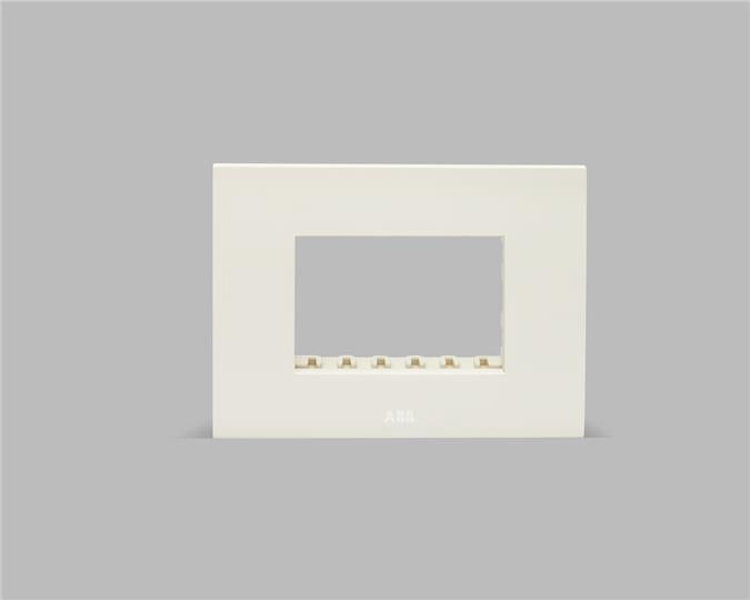 ABB IIP0343 PL 3M Plate Ivie Silver painted 1SYK100001A1174