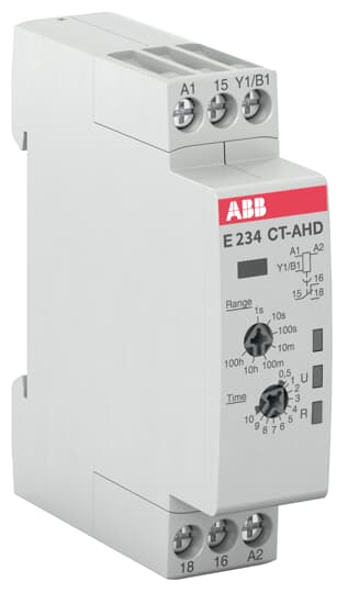 CT AHD.12 Time relay OFF delay 1co 24 240VAC 24 48VDC
