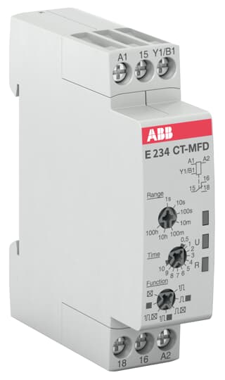 CT MFD.12 Time relay multifunction 1co 24 240VAC 24 48VDC