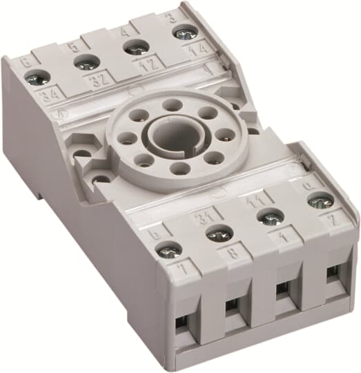 CR U2SM Socket small for 2co CR U relay