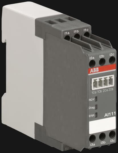 ABB UMC & Accessories 1SAJ613000R0101 Analogtemperature module 3 analogue inputs AI111