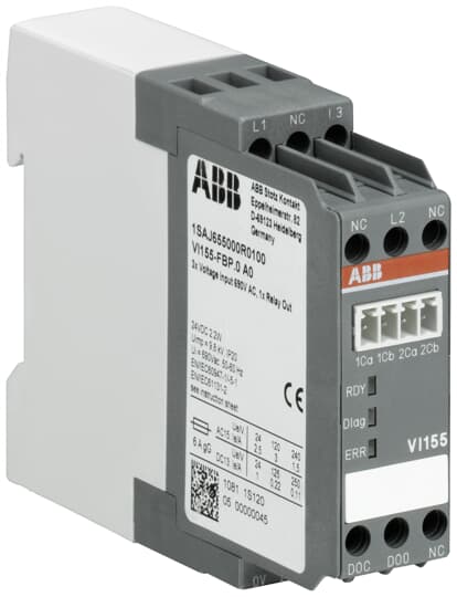 ABB UMC & Accessories 1SAJ655000R0100 3 phase voltage module for all networks VI155