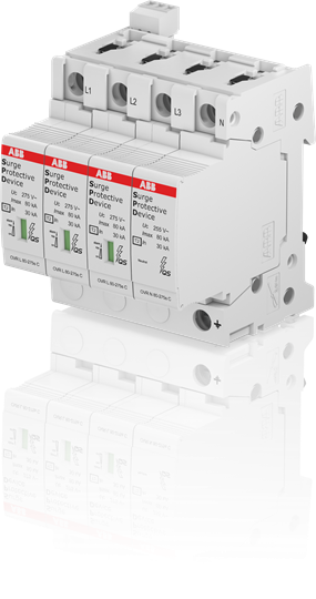 ABB Control Products 2CTB815708R0800 OVR T2 3N 80 275s P TS QS