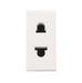 ABB Zenit Euro American unearthed socket outlet 1M White 2CLA213500N1102