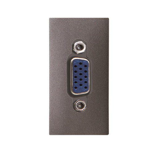 ABB Zenit VGA connection unit 1M Anthracite 2CLA215550N1802