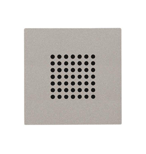 ABB Zenit Electronic door bell 230Vac 2M Silver 2CLA222400N1302