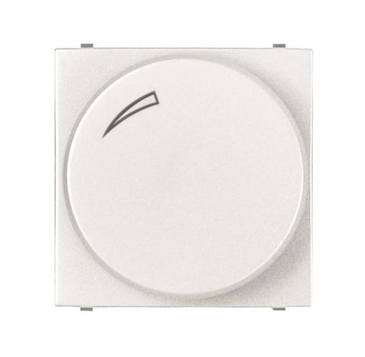 ABB Zenit Universal rotatorypush dimmer 2M White 2CLA226020N1102