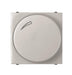 ABB Zenit Universal rotatorypush dimmer 2M Silver 2CLA226020N1302