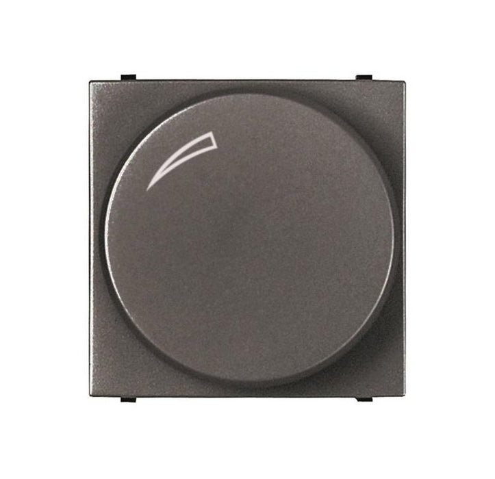 ABB Zenit LED rotatorypush dimmer 2M Anthracite 2CLA226080N1802
