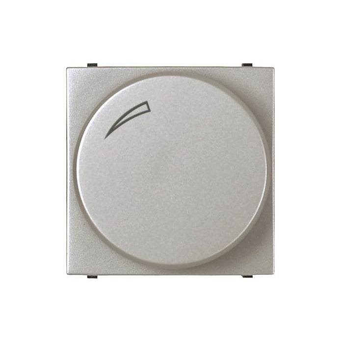 ABB Zenit 1 10V rotary dimmer 2M Silver 2CLA226090N1302