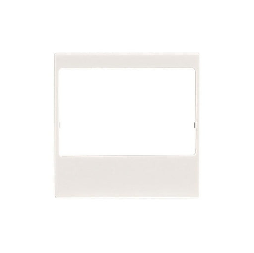 ABB Zenit Cover plate for radioremote control modules 2M White 2CLA226800N1102