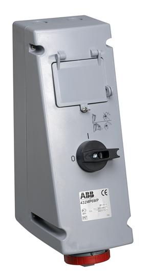 ABB Plugs & Sockets Unified Straight Panel Mounted 32 Amps 2CMA164602R1000