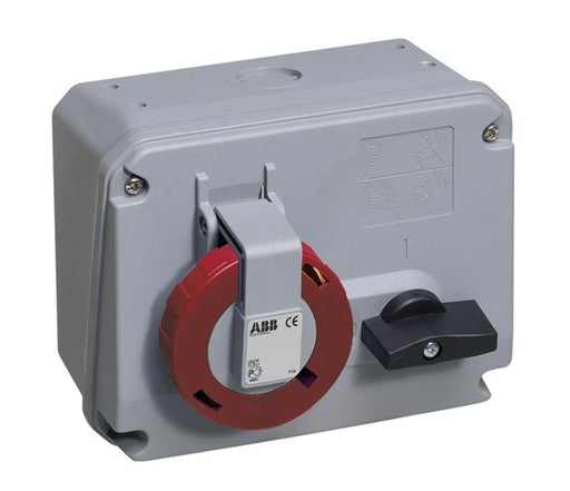 ABB Plugs & Sockets Switched Interlock Socket Outlet 32 Amps 2CMA167677R1000