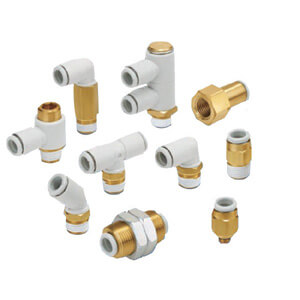 SMC 6 Mm T Connector KQ2T06 00A