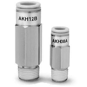 SMC 12 X 10 Mm Check Valve (One Touch Fitting To Male Thread Direction) AKH10B 04S
