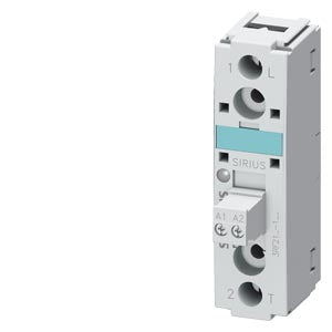 Siemens 3RF21501AA45 SEMICONDUCTOR RELAY 1 PH WIDTH 22.5 MM 50A 48 600V4 30V DC SCR TYPE