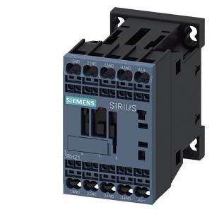 Siemens 3RH21312BB40 10A CONTACTOR RELAY WITH 3NO 1NC 24V DC SPRING LOADED TERMINAL SIZE S00