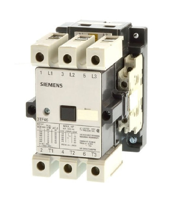 Siemens 3TF4602 ODB4ZA01 2NO 2NC 45A 24VDC SICOP POWER CONTACTOR
