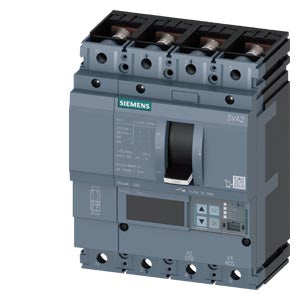 Siemens 3VA20104JQ420AA0 100A 4P 36KA ETU560 LSIG MCCB