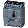 Siemens 3VA20405JQ420AA0 CKT BREAKER IEC FRAME 100 BREAKING CAPACITY CLASS M ICU 55KA 415 V 4P ETU560 LSIG