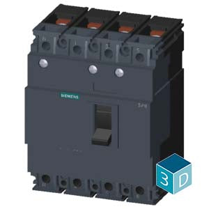 Siemens 3VM10202ED420AA0 20A 4P 16KA FTFM 415VAC 50Hz