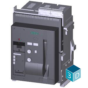 Siemens 3WT80616AA000AA2 630A;FR I;3P;MF;ETU37WT;LSING DISPLY