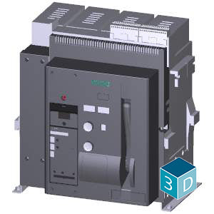 Siemens 3WT80655AA000AA2 630A;FR I;4P;MF;ETU35WT;LSI DISPLY