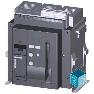 Siemens 3WT82025AA000AA2 2000A;FR:II;3P;MF;ETU35WT;LSI DISPLY