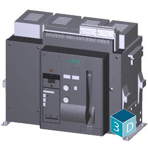 Siemens 3WT83266AA000AA2 3200A;FR:II;4P;MF;ETU37WT;LSING DISPLY