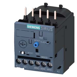 Siemens 3RB30162PB0 1A 4A C 20 MICROPROCESSOR BASED OL RELAY WITH OL PHASE FAILURE & PHASE UNBALANCE PROT