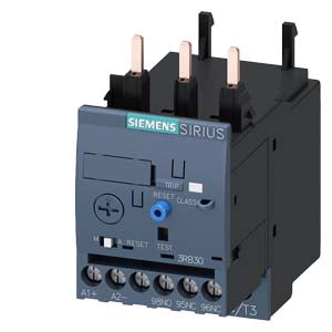 Siemens 3RB30262QB0 6 25A SIZE S0 C 20 OL RELAY WITH OL PHASE FAILURE & PHASE UNBALANCE PROTECTIONS