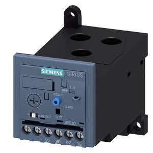 Siemens 3RB30362UW1 OVERLOAD RELAY 12.5 50 A FOR MOTOR PROTECTION SIZE S2 CLASS 20E STAND ALONE INSTALLAT