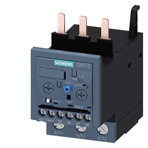 Siemens 3RB31334UB0 OVERLOAD RELAY 12.5 50 A FOR MOTOR PROTECTION S2 FOR MOUNTING ONTO CONTACTORS MAIN