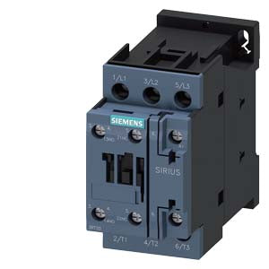 Siemens 9A 4Kw 400V Ac Ac3 Size 0 1No 1Nc Contactor 3RT20231AV00
