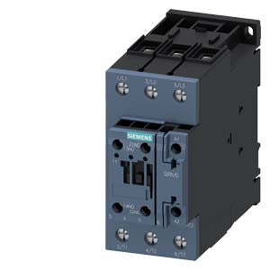 Siemens Contactor Ac3 22Kw400V 1No 1Nc 20 33VacDc Com Cap With Varistor 3 Pole S2 3RT20361NB300CC0