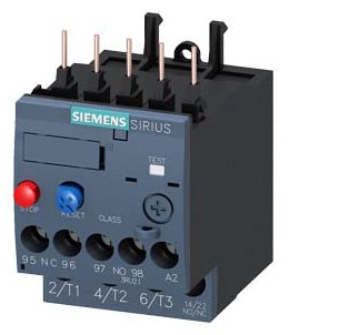 Siemens 3RU21161JB0 7 10A 4KW SIZE S00 C 10 SCRW TER. DIRECT MOUNT TM OL RELAY