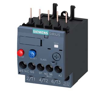 Siemens 3RU21161AB0 1.1 1.6A 0.55KW SIZE S00 C 10 THER. DIRECT MOUNTING OL RELAY