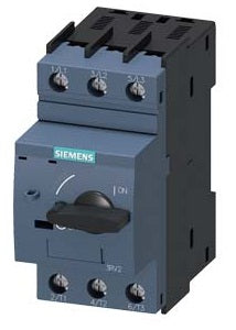 Siemens 3RV23111HC10 5.5 .8A SIZE:S00 SCREW TER MPCB WITH MAG ONLY RELEASE
