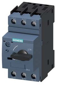 Siemens 3RV23214CC10 17 .22A SIZE S0 SCREW TER. MPCB WITH MAG ONLY RELEASE