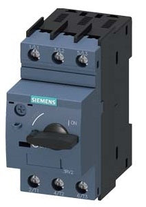 Siemens 3RV24111CA10 CKT BRKR SZ S00 FOR TRANSFORMER PROT. A RELEASE 1.8 2.5A N RELEASE 2.5A SCREW CONN