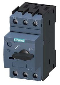 Siemens 3RV24111GA10 CKT BRKR SZ S00 FOR TRANSFORMER PROT.A RELEASE 4.5 6.3A 6.3A RATED CURRENT SCREW CONN.