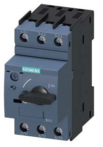 Siemens 3RV24111JA10 S00 10A RATED CURRENT .7?10A OL RANGE WITH TRANSFORMAER PROT RELEASE SCREW CONN.