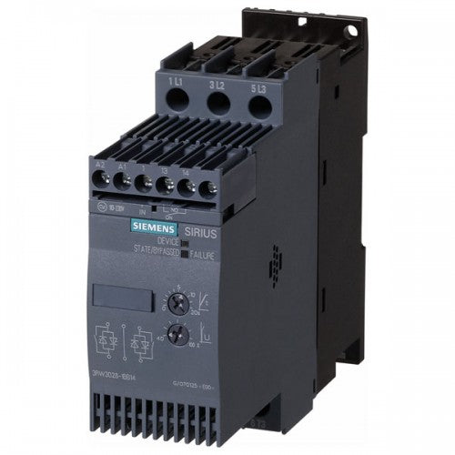 Siemens 3RW30261BB14 11kW 200 480V AC DIGITAL SOFT STARTER