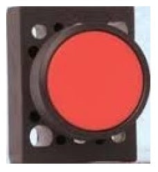 Siemens Red 3SB5000 0AC01 Normal Opaque Actuator Push Button with Holder
